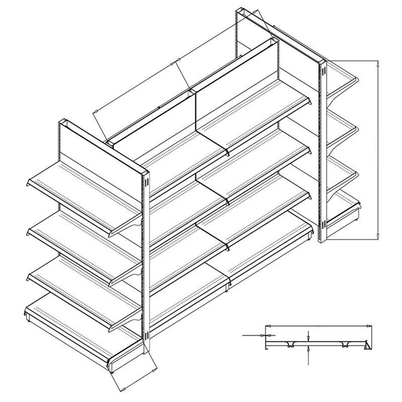 wall gondola shelving manufacturers