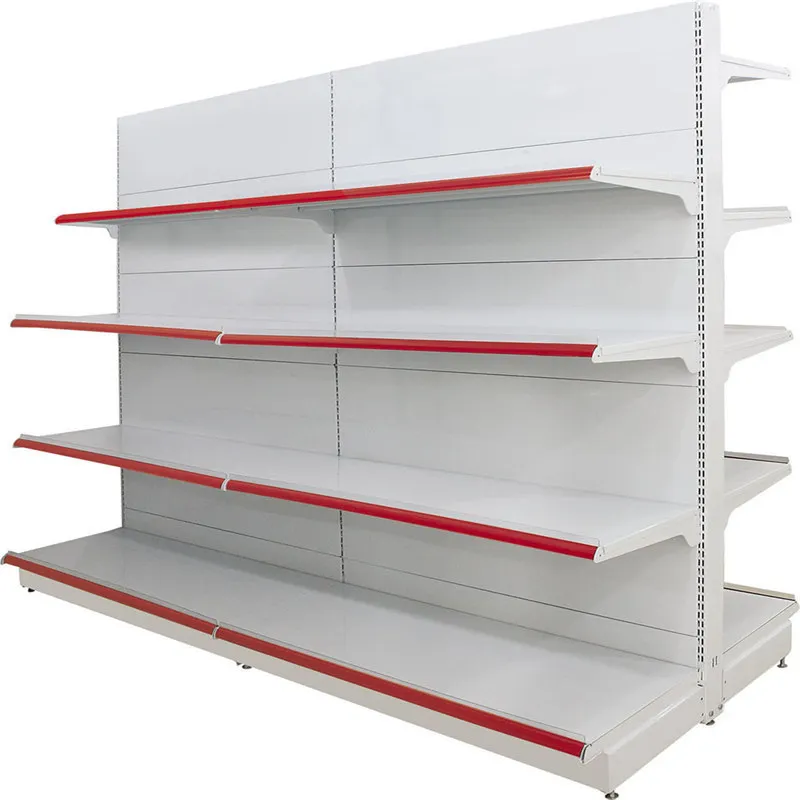 Design Features of a Metal Supermarket Shelf